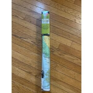 Wall Pops! United States Peel and Stick Map with Dry Erase Pen **NEW